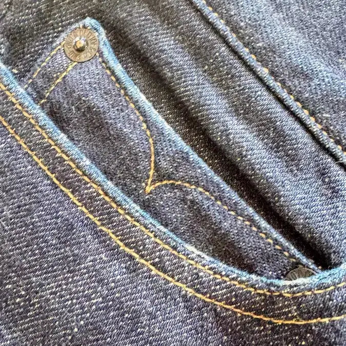 [BUNJANG] Old Joe Slim Straight Cinch Back Jeans / 정품 올드조 신치백 슬림 스트레이트 Jean