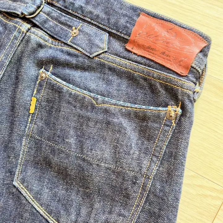 [BUNJANG] Old Joe Slim Straight Cinch Back Jeans / 정품 올드조 신치백 슬림 스트레이트 Jean