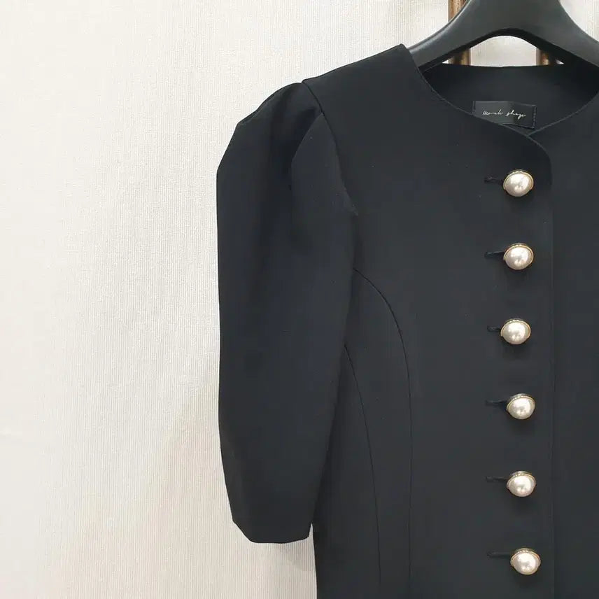 [BUNJANG] Workshop Puff Sleeve Short-Sleeve Jacket (Size 55) / (JJ29937)워크샵 (workshop) 퍼프 소매 반팔 자켓 55