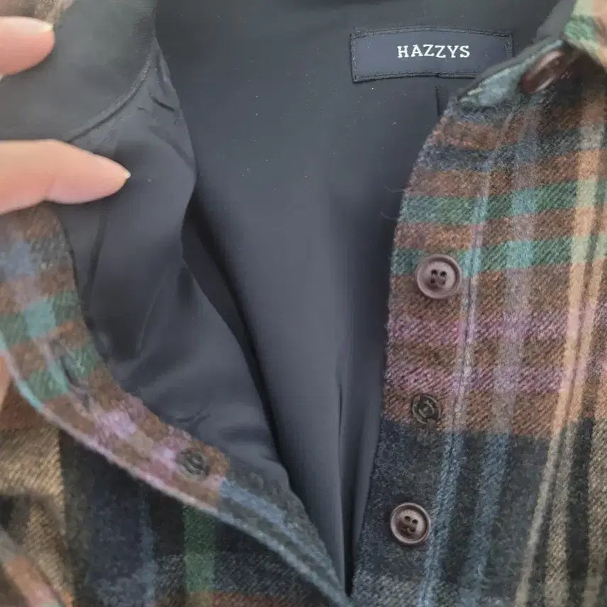 [BUNJANG] Hazzys Check Long Dress / 헤지스 체크 롱 원피스  85