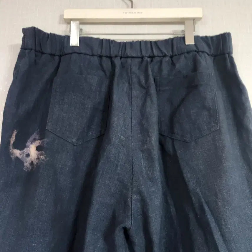 [BUNJANG] Linen Natural Dyed Pants 88 / 새것)린넨 천연염색 팬츠88