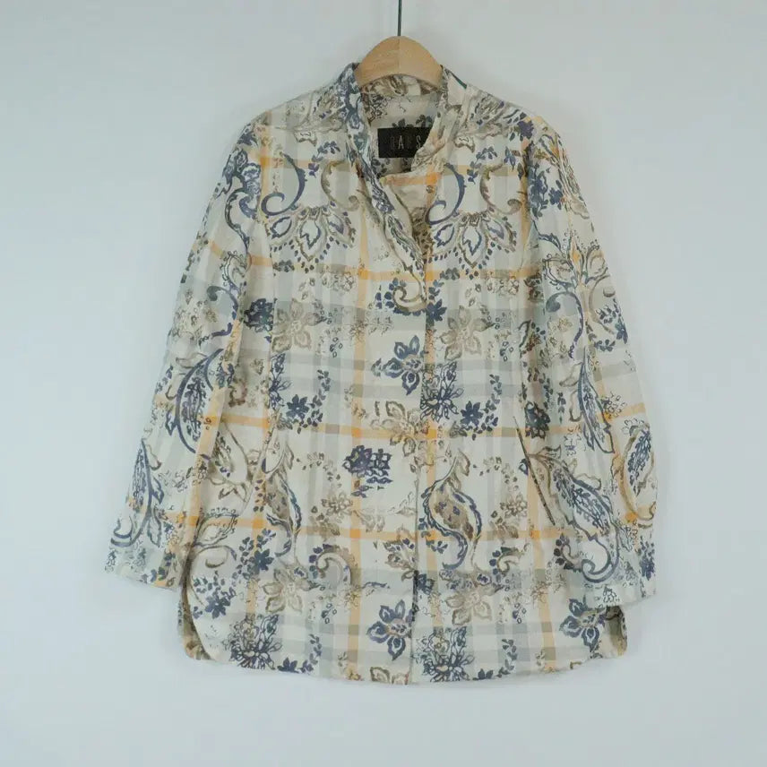 [SOLD OUT] 닥스 DAKS 플라워 패턴 경량 자켓 94-165 정품 중년여성