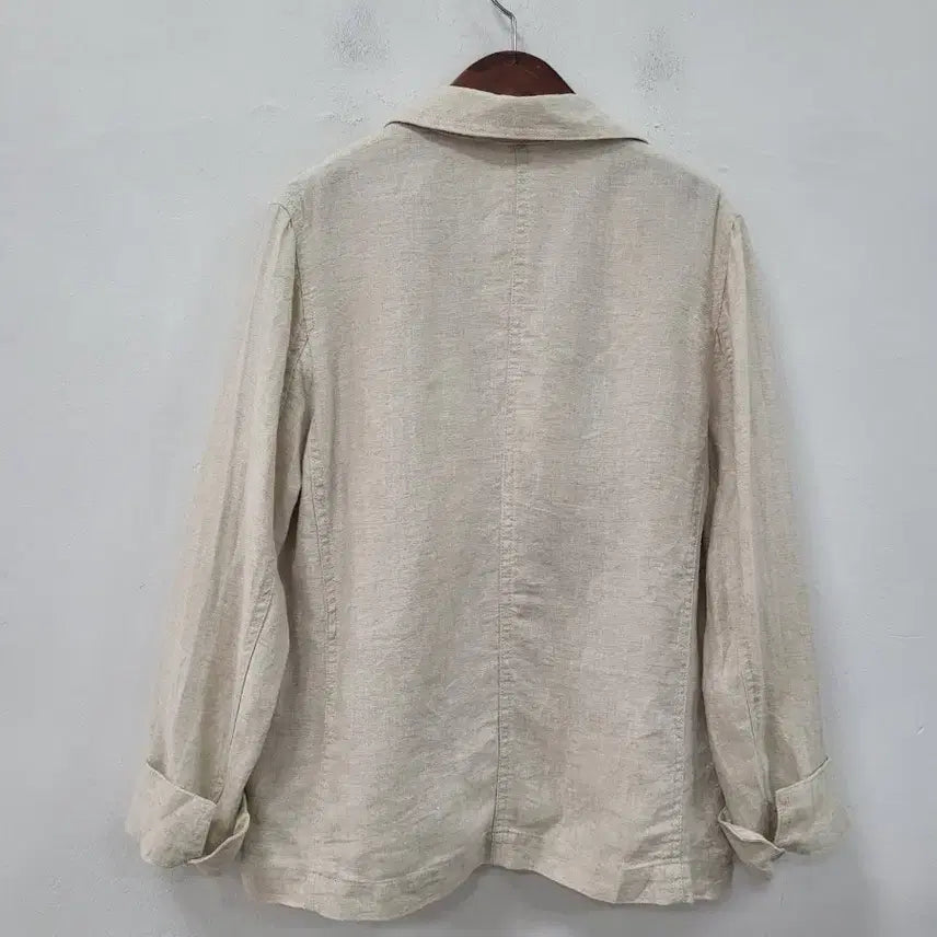 [SOLD OUT] muji 무인양품 린넨 더블 자켓 아이보리