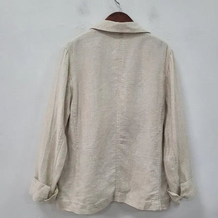 [SOLD OUT] muji 무인양품 린넨 더블 자켓 아이보리