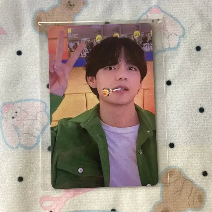[BUNJANG] BTS Taehyung PTD POB Photocard / BTS 테형 Global 특전 PTD 포카 포토카드