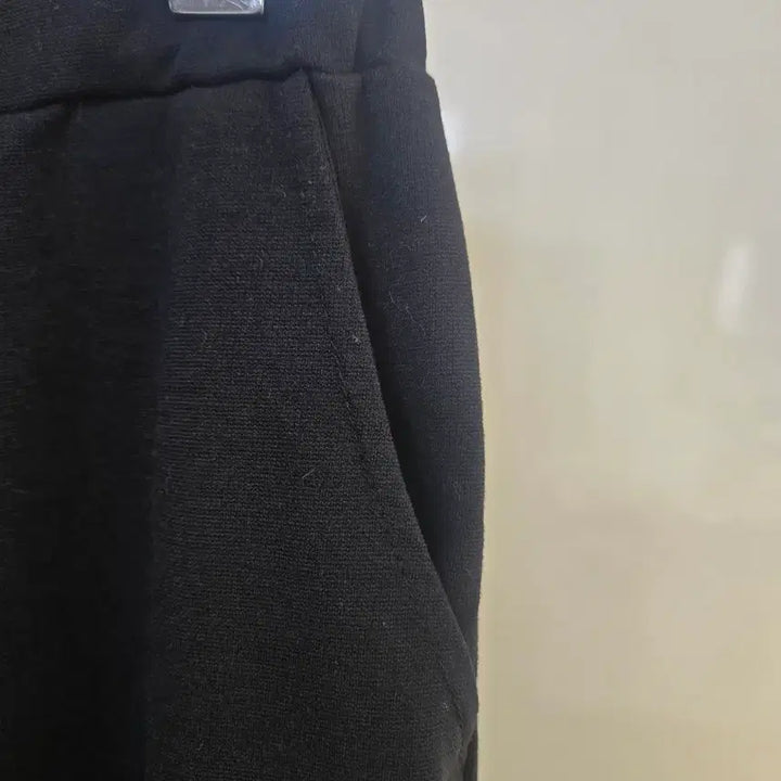 [BUNJANG] Black Wide Banding Pants / 블랙 와이드 밴딩 팬츠