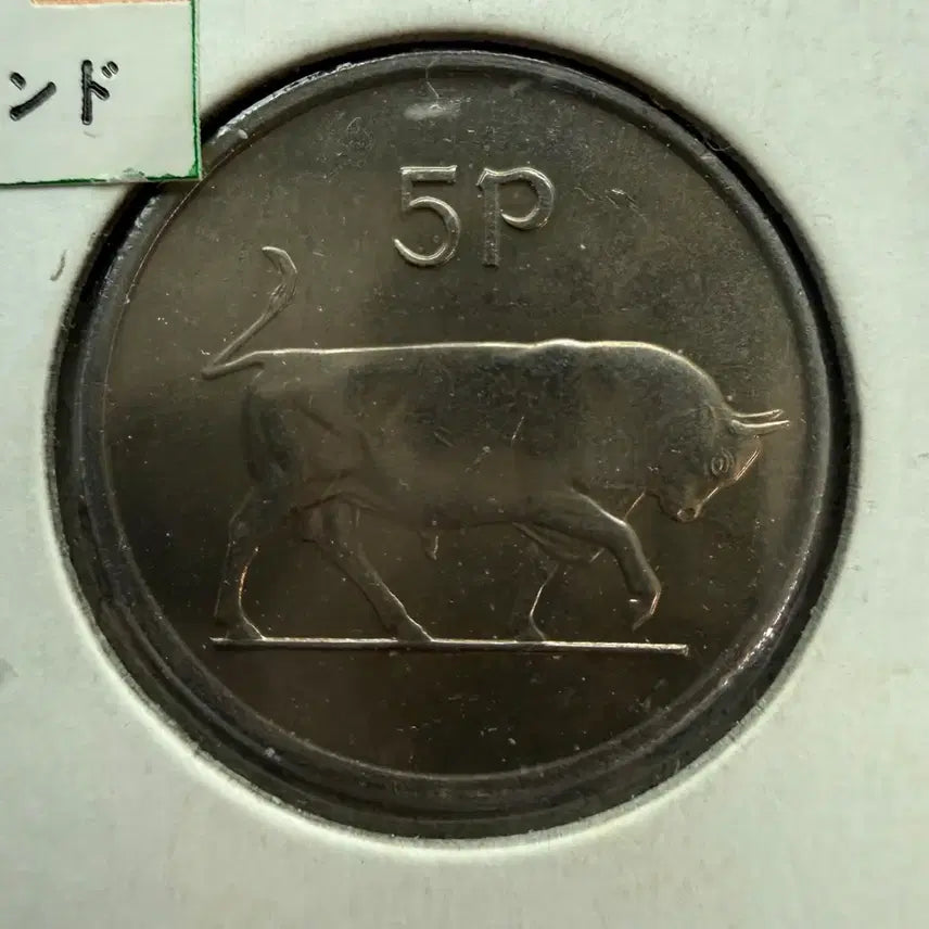 [BUNJANG] Irish 5 Penny Coin 1975 / 1975년 아일랜드 5페니 동전 S1851