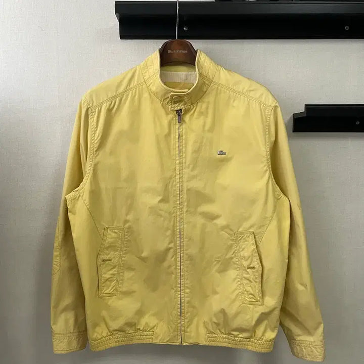 [BUNJANG] Lacoste Yellow Bomber Jacket 100 / 라코스테 옐로우 봄버 자켓 100