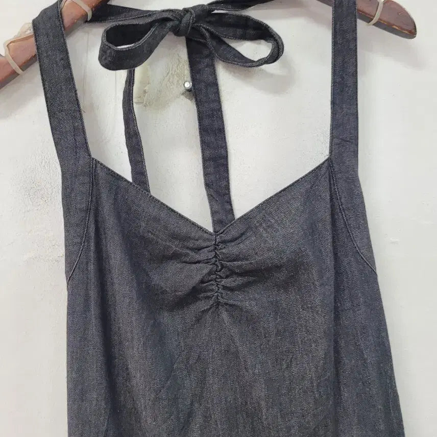 [BUNJANG] Nice Claup Halter Neck Long Dress / nice claup 홀터넥 원피스