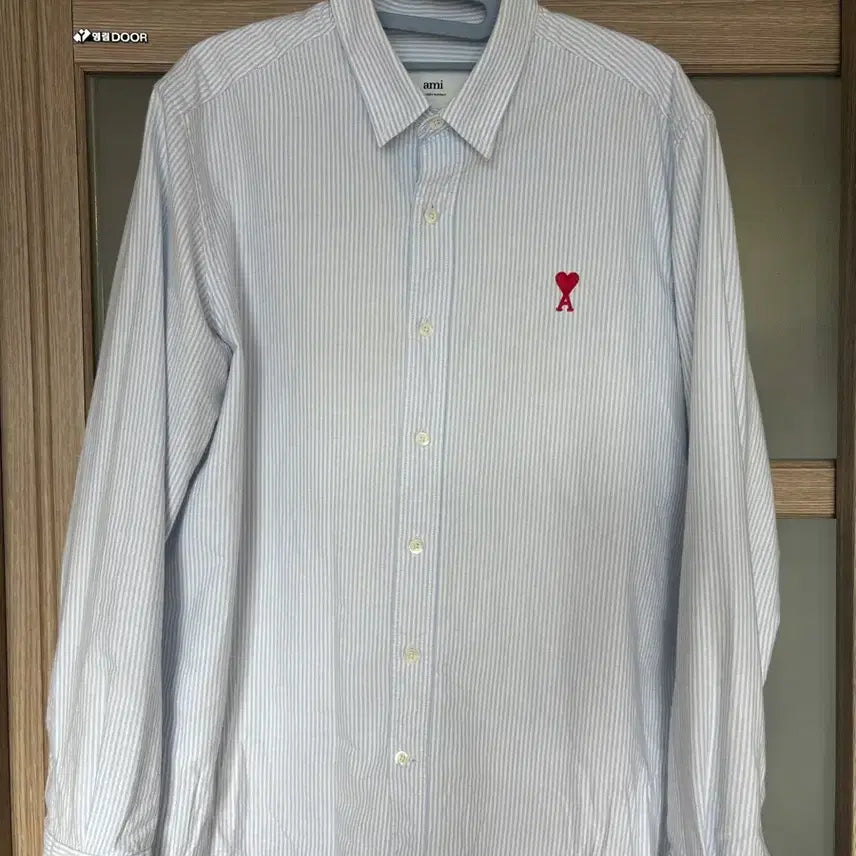 [BUNJANG] AMI Stripe Shirt Size 42 / 아미 스트라이프셔츠 42사이즈