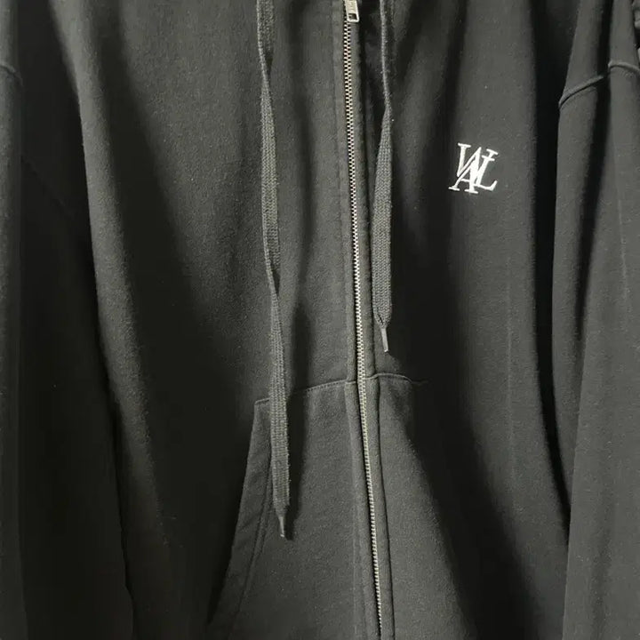 [SOLD OUT] 우알롱 후드집업 블랙 / 투웨이