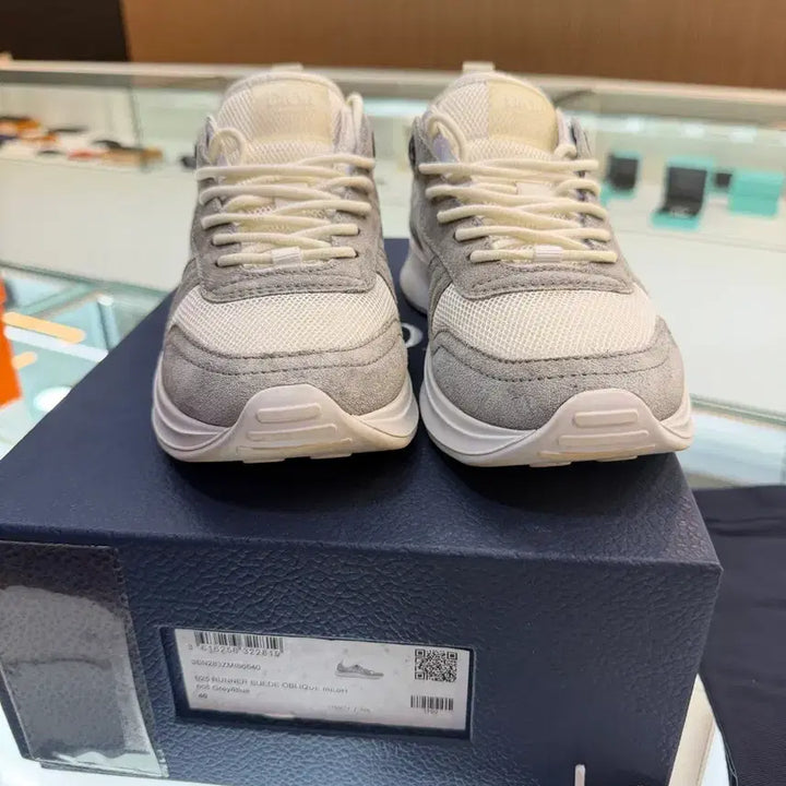 [BUNJANG] Dior Oblique B25 Sneakers Gray (Size 40) / 정품 디올 오블리크 b25 스니커즈 그레이 40 사이즈
