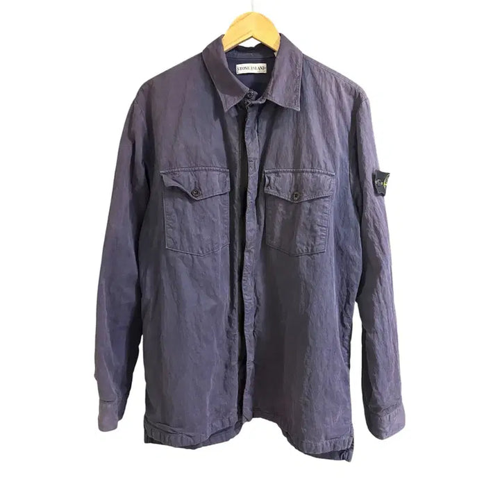 [SOLD OUT] 00s 스톤아일랜드 람포 지퍼 가먼트다잉 셔츠