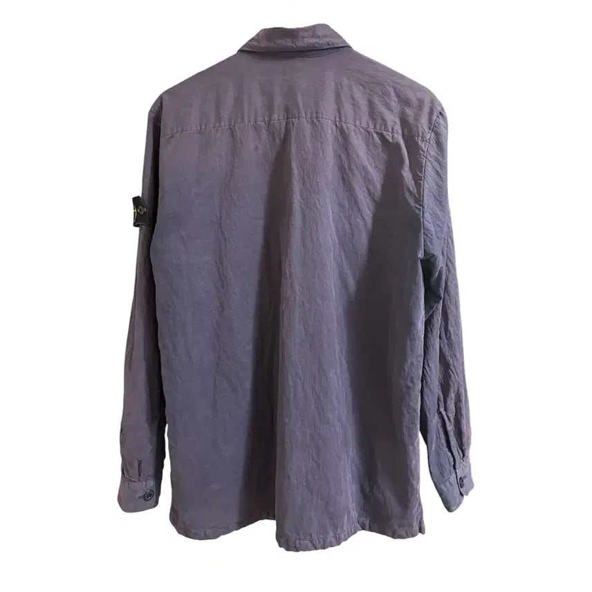 [SOLD OUT] 00s 스톤아일랜드 람포 지퍼 가먼트다잉 셔츠