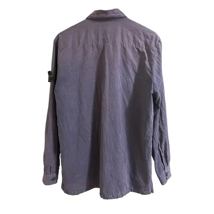 [SOLD OUT] 00s 스톤아일랜드 람포 지퍼 가먼트다잉 셔츠
