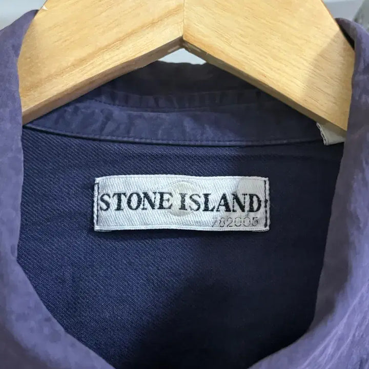 [SOLD OUT] 00s 스톤아일랜드 람포 지퍼 가먼트다잉 셔츠