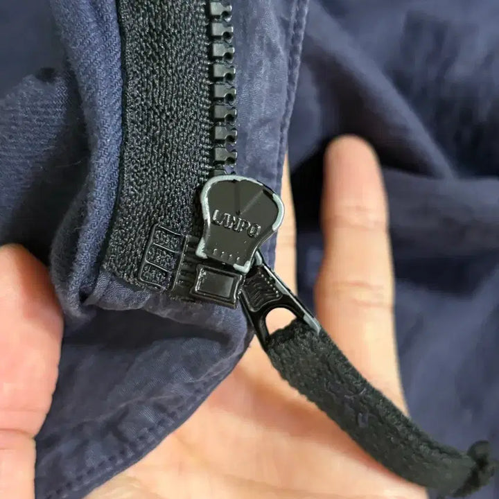 [SOLD OUT] 00s 스톤아일랜드 람포 지퍼 가먼트다잉 셔츠