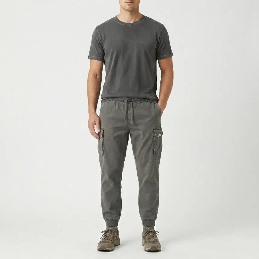 [BUNJANG] Snowpeak Cargo Jogger Pants Charcoal / 스노우피크 랜드 카고 조거팬츠 90(L) 차콜