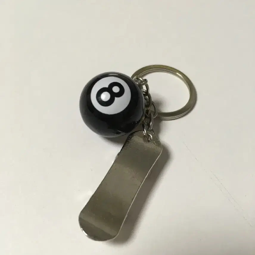 [BUNJANG] Billiard Ball &amp; Skateboard Keyring / 당구공 키링 &amp; 스케이트 보드 키링