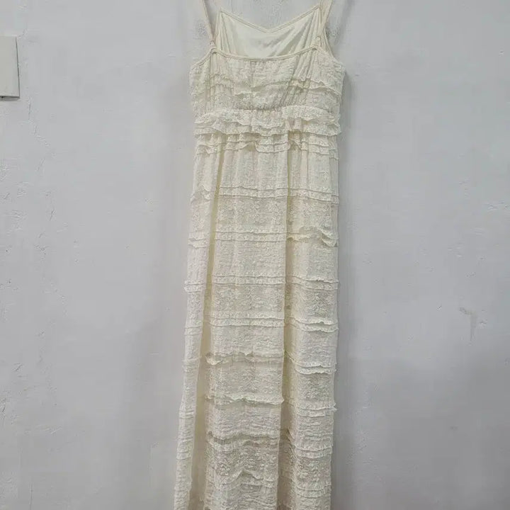 [BUNJANG] Peanut Lace Long Dress / Peanut 레이스 롱 원피스