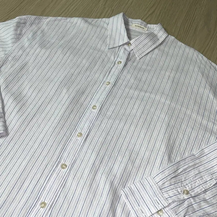 [SOLD OUT] 슬로우앤드 에이블리 얼웨이즈 스트라이프 셔츠