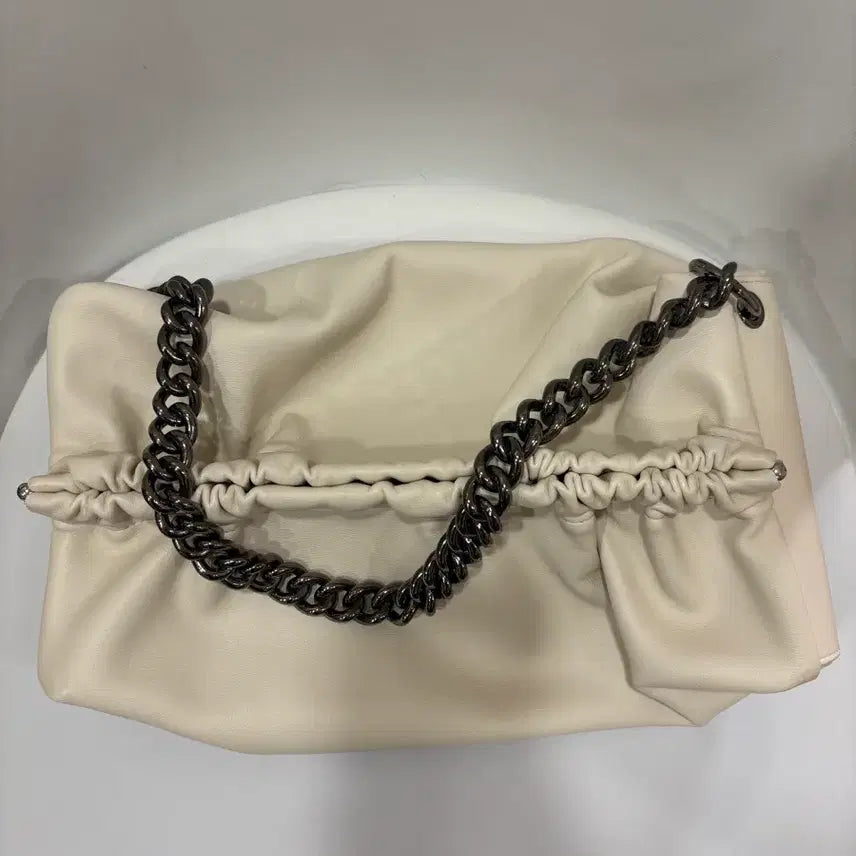 [SOLD OUT] 세이모온도 번백 숄더백 가방 아이보리