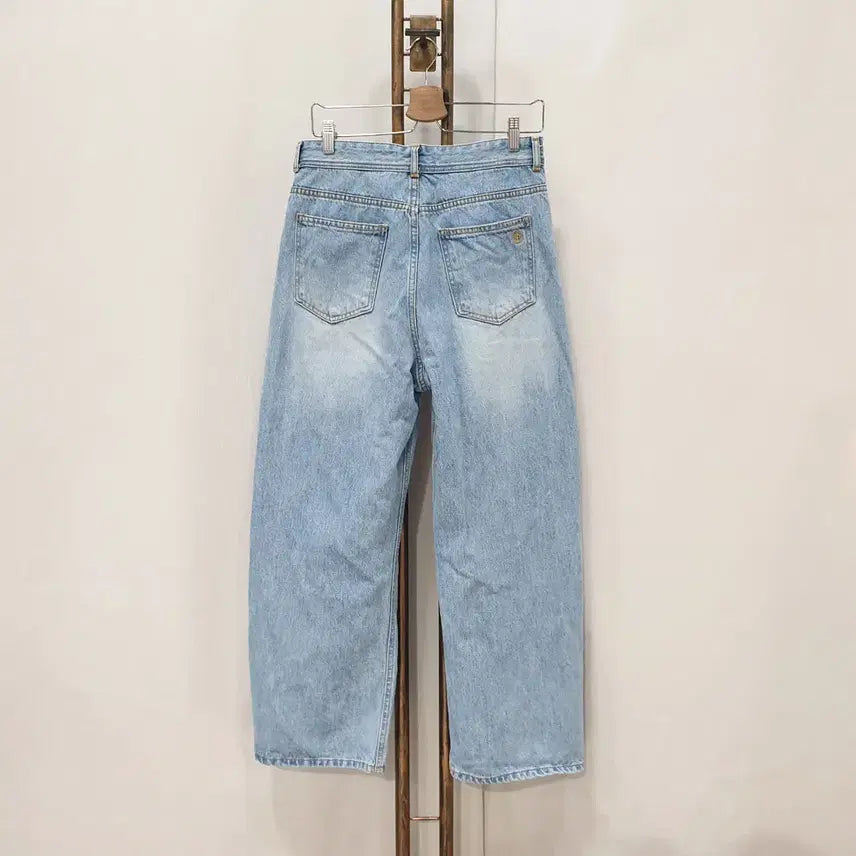 [SOLD OUT] (JJ29938)시아쥬 데님 와이드 팬츠 바지 (2사이즈)