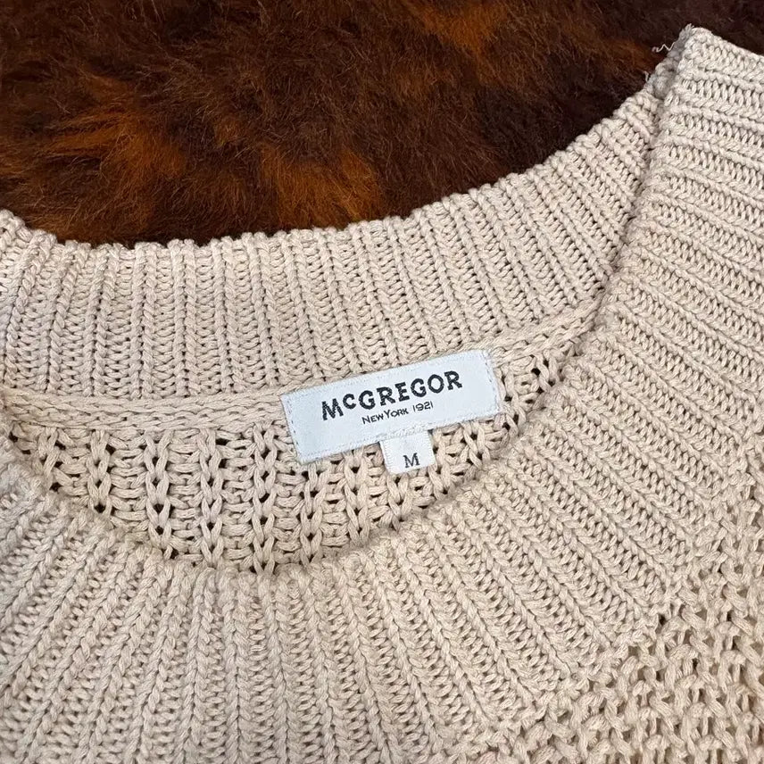 [BUNJANG] McGregor Knit Sleeveless Top / 맥그레거 니트 슬리브리스