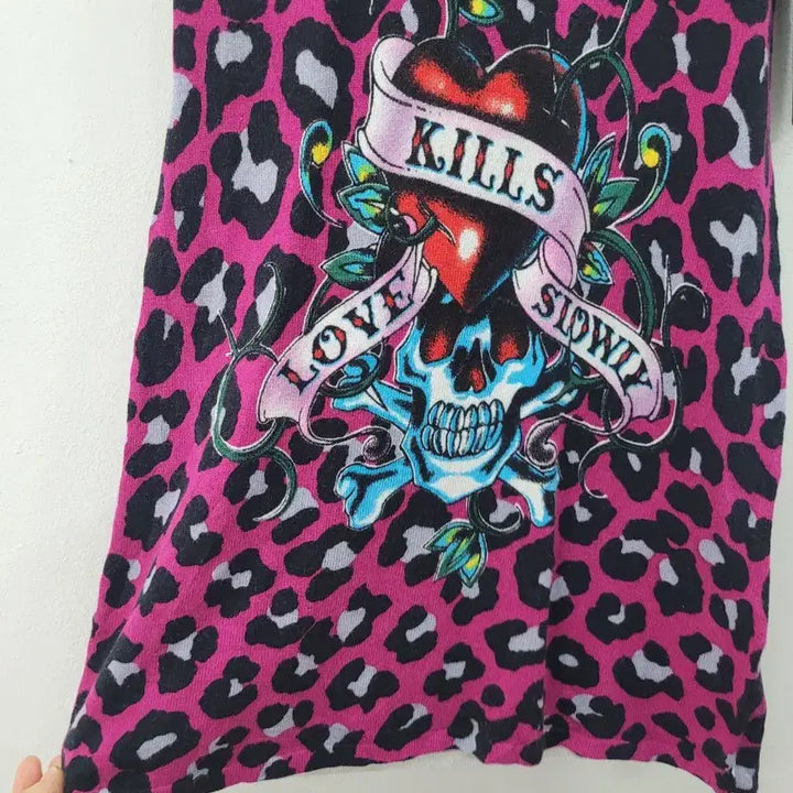 [SOLD OUT] 새상품) 레오파드 나시 슬리브리스