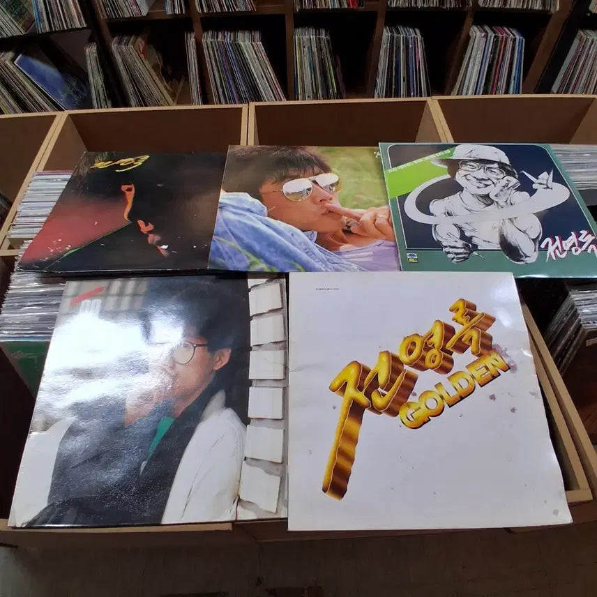 [SOLD OUT] 5장 일괄 가요 초반 전영록 LP 할인 가격