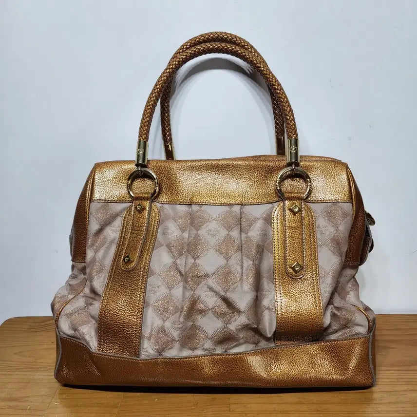 [BUNJANG] MCM Boston Tote Bag / 엠씨엠 MCM 토트백 보스턴백 가방