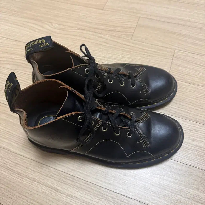 [BUNJANG] Dr. Martens Church Smooth Monkey Boots Size 280 / Uk9,280) 닥터마틴 블랙 처치 스무스 몽키 부츠