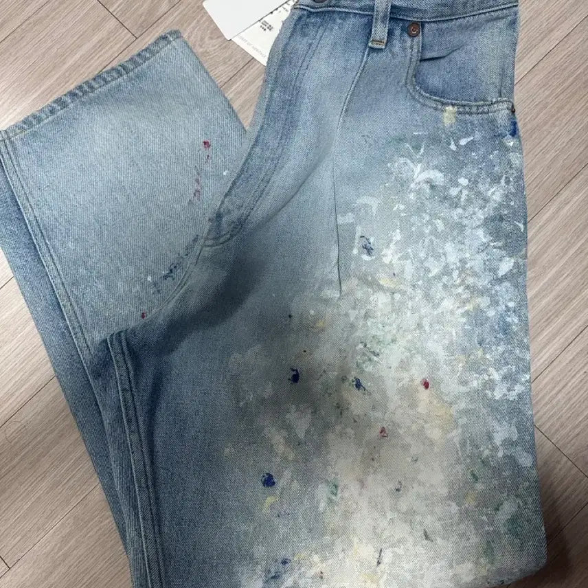 [BUNJANG] Herill Splash 4pk Denim Pants / [2] 헤릴 스플래쉬 4pk 데님