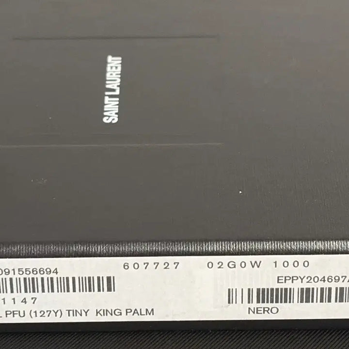 [BUNJANG] Saint Laurent YSL Logo Black Bifold Wallet / 생로랑 블랙 반지갑 YSL 로고