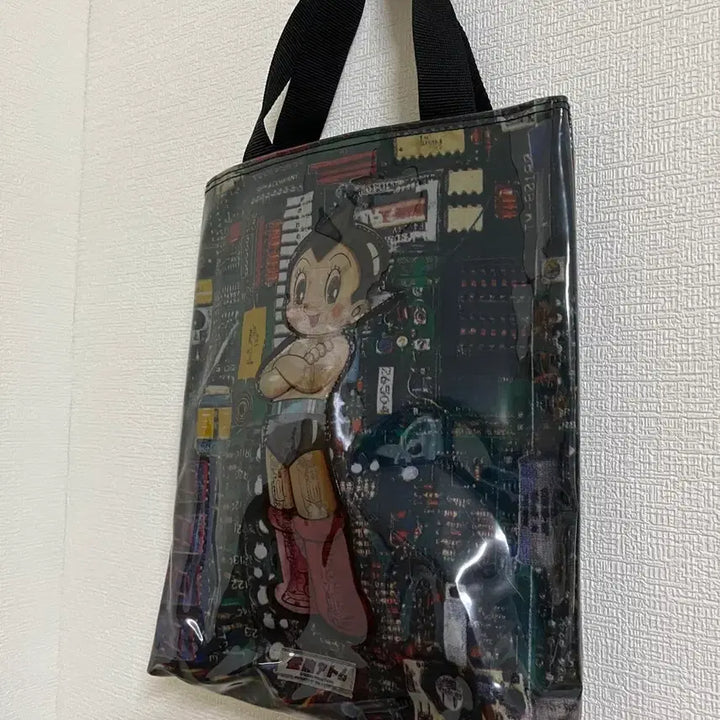 [BUNJANG] Astro Boy Lenticular PVC Tote Bag / 철완아톰 렌티큘러 토트백