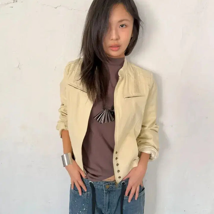 [BUNJANG] Tipssy Timeless Crop Jacket / tipssy 팁씨 timeless crop 자켓