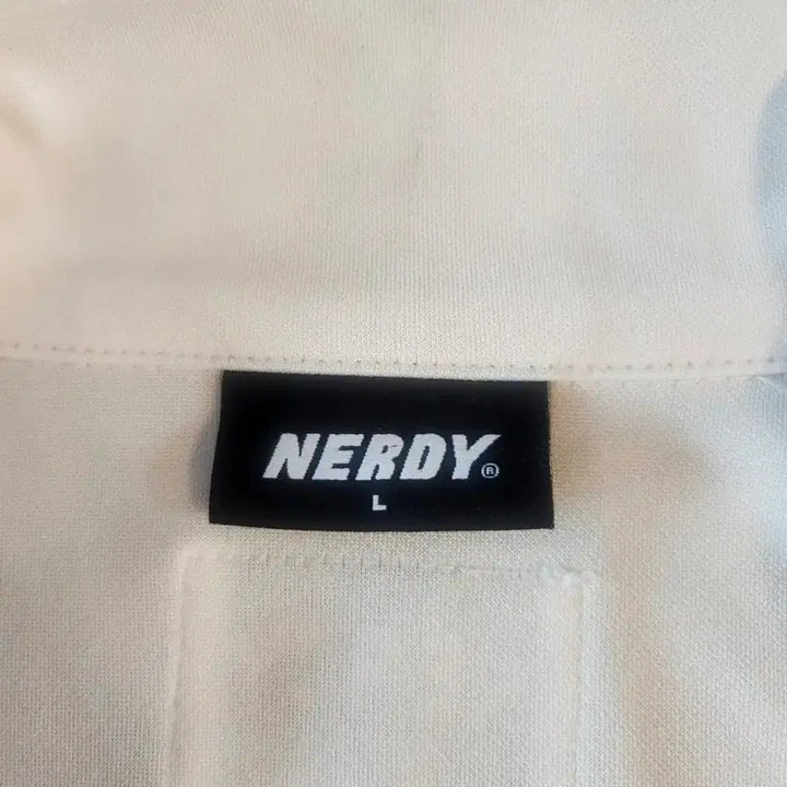 [BUNJANG] NERDY White Track Jacket / 널디 NERDY 화이트 트랙 자켓(새옷)