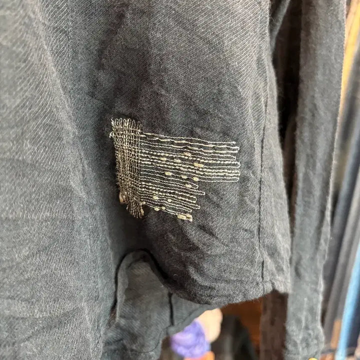 [BUNJANG] Marithe Francois Girbaud See-Through Crop Shirt / 마리떼 프랑소와저버 시스루 크롭 셔츠