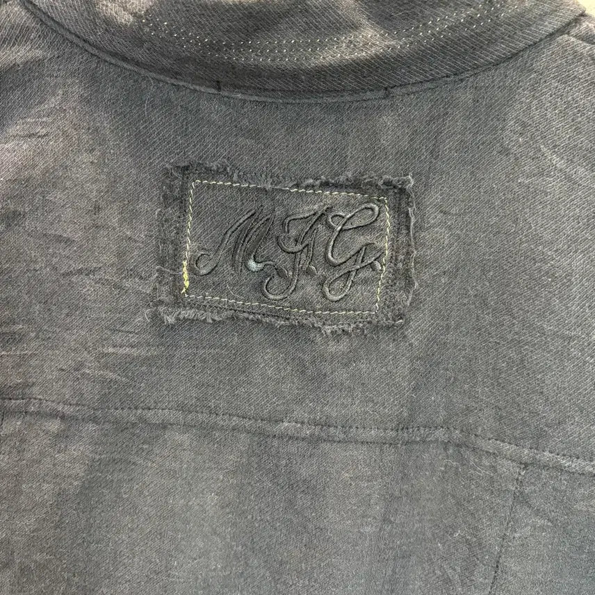 [BUNJANG] Marithe Francois Girbaud See-Through Crop Shirt / 마리떼 프랑소와저버 시스루 크롭 셔츠