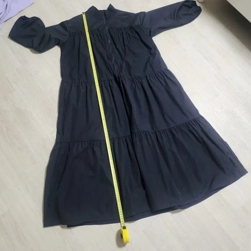 [SOLD OUT] 여유핏 바스락 롱원피스