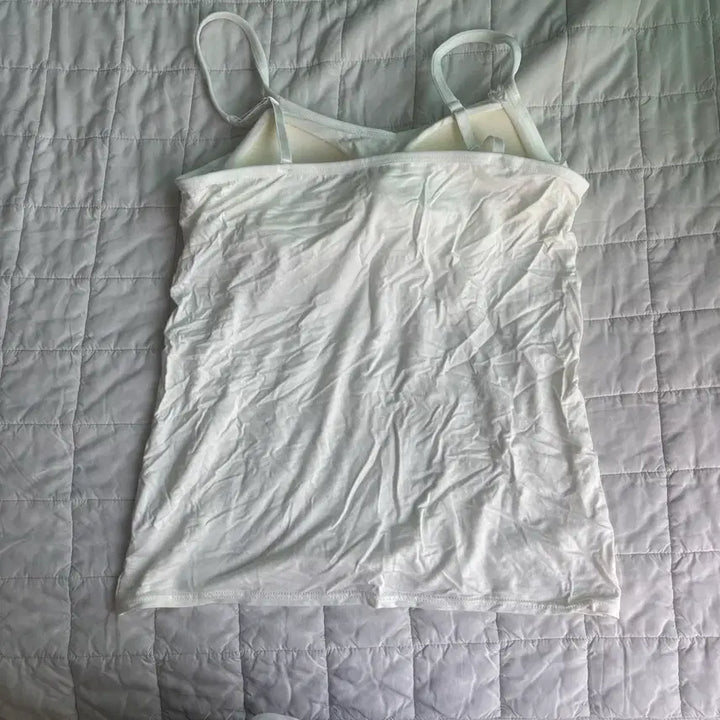 [BUNJANG] White Cap Tank Top / 화이트 캡나시