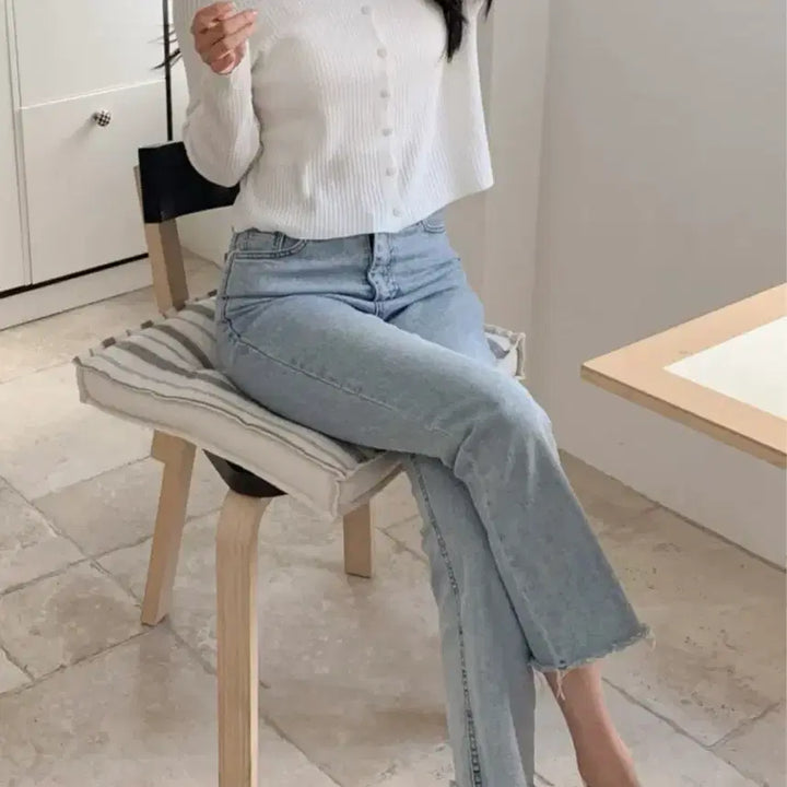 [BUNJANG] Summer Cardigan Set / 여름가디건 블랙/화이트 2장
