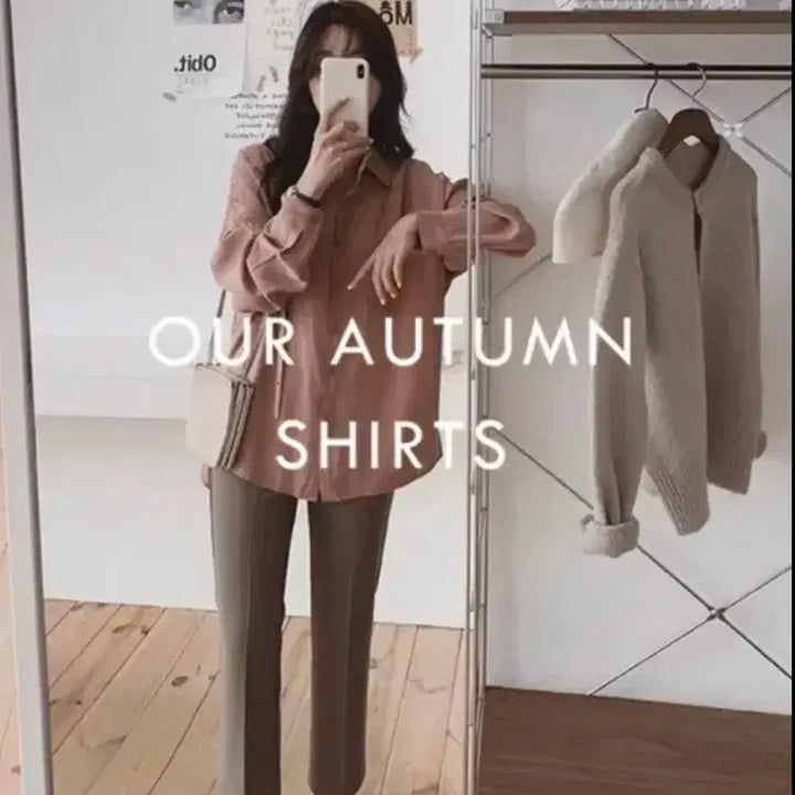 [BUNJANG] Slowand Cube Flow Blouse - Autumn Pink / 슬로우앤드 큐브라 플로우 블라우스 어텀 핑크