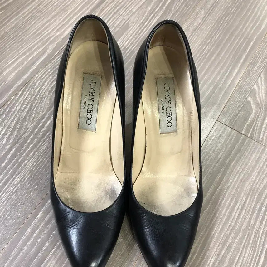 [BUNJANG] Jimmy Choo Black Heels 35 1/2 Pumps / 지미추 블랙 힐 35 1/2 (225)