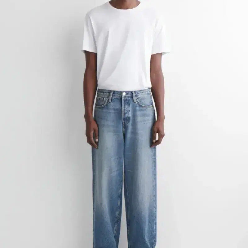 [BUNJANG] COS Rider Straight Leg Jeans / COS 코스 RIDER 스트레이트 레그 진 페이드 블루