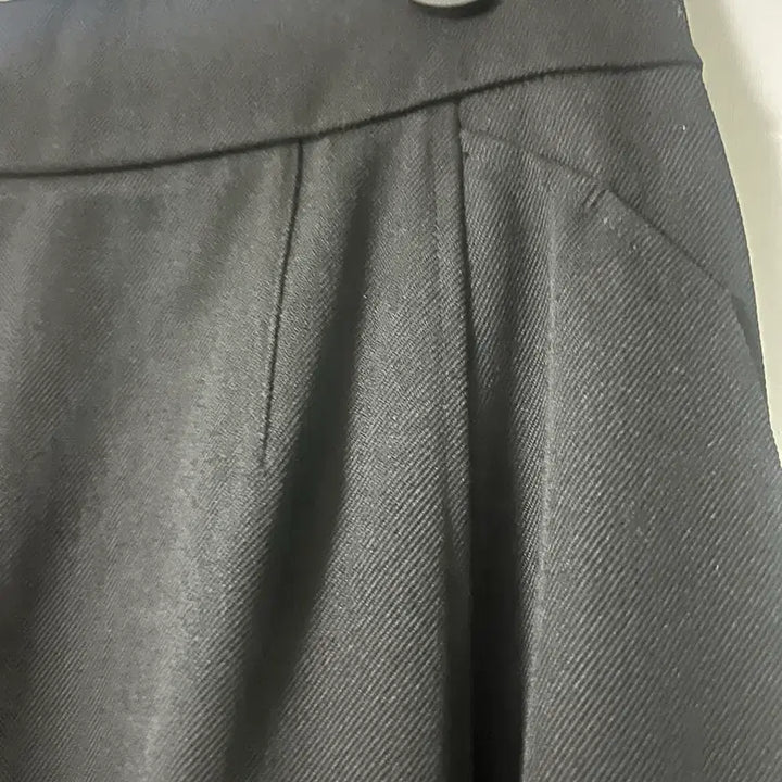 [BUNJANG] Time Wool Back-Banding Flare Skirt / 타임 울 백밴딩 플레어 스커트