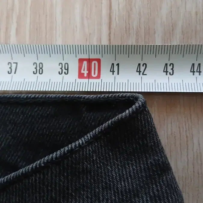 [SOLD OUT] 자라 Zara 흑청 34 슬림핏 데님