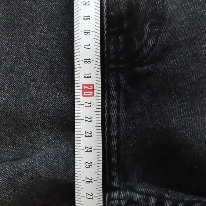 [SOLD OUT] 자라 Zara 흑청 34 슬림핏 데님
