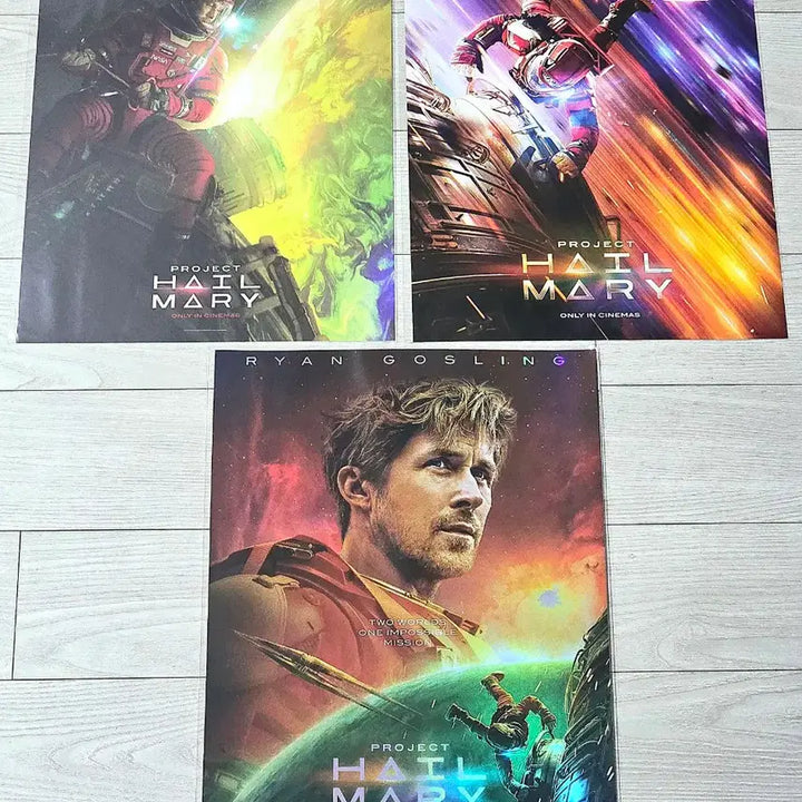 [BUNJANG] Project Hail Mary IMAX 4DX MX4D Poster / 프로젝트헤일메리 IMAX아이맥스 포스터  4DX포디포스터 MX4D 포스터