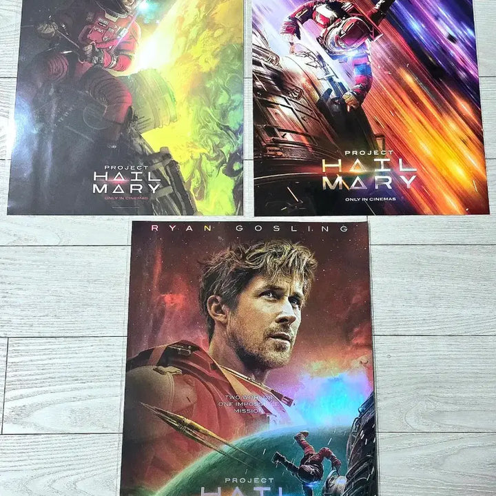 [BUNJANG] Project Hail Mary IMAX 4DX MX4D Poster / 프로젝트헤일메리 IMAX아이맥스 포스터  4DX포디포스터 MX4D 포스터